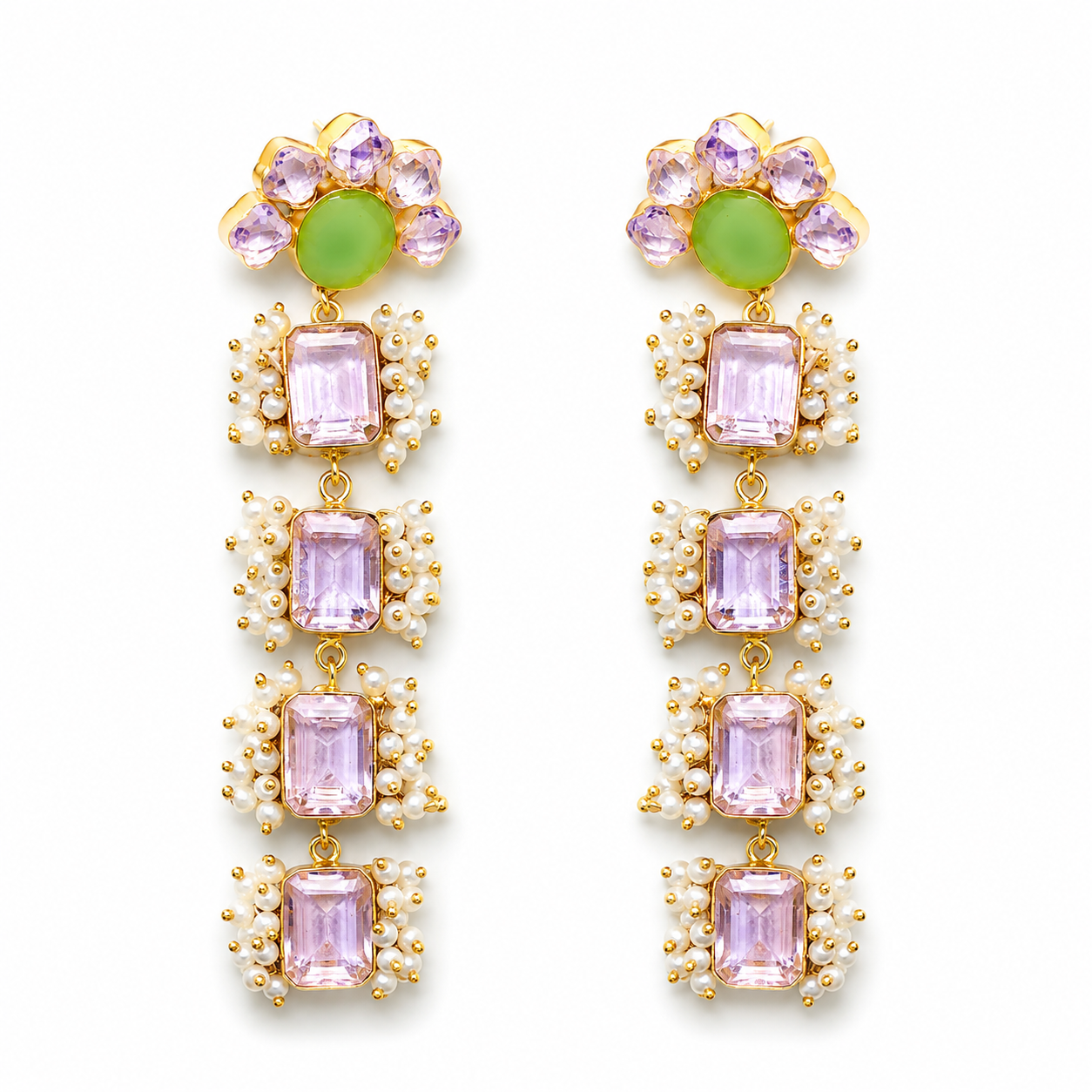 LILAC Dangler Earrings