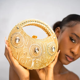 Golden ORO Clutch