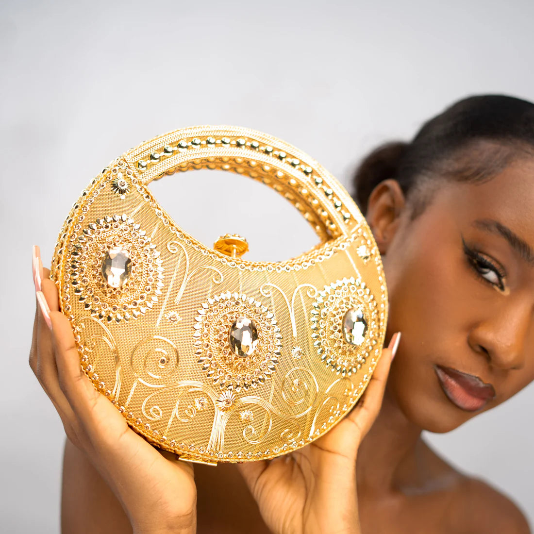 Golden ORO Clutch